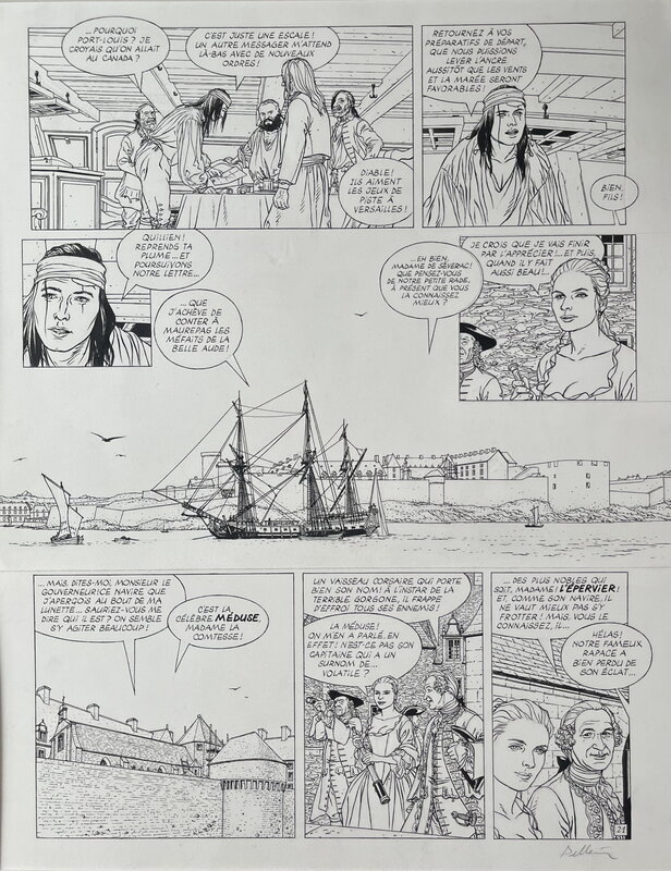 L'epervier by Patrice Pellerin - Comic Strip