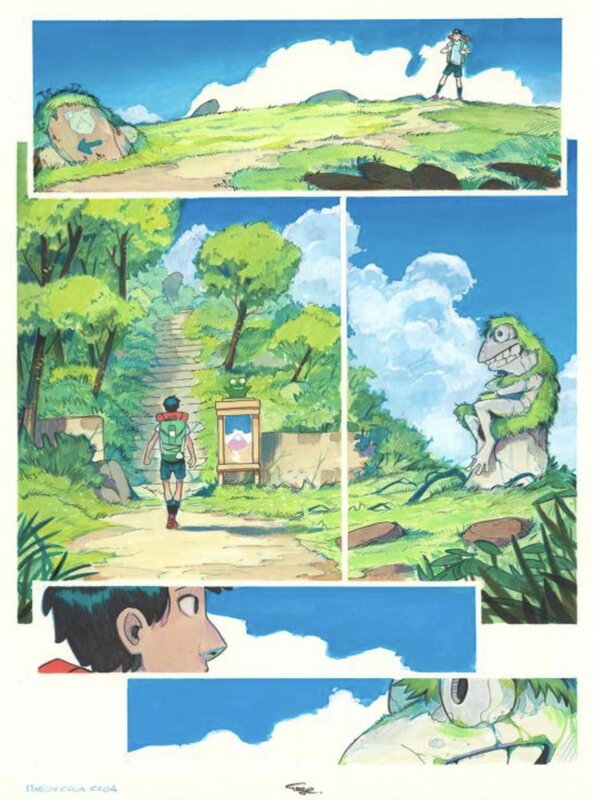 Tosello, Maison Croâ Croâ, planche n°26, 2026. - Planche originale