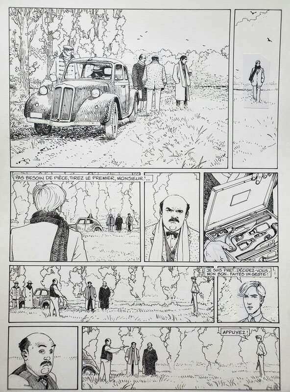 Michel Faure, LE MAÎTRE DE PEINTURE - Comic Strip
