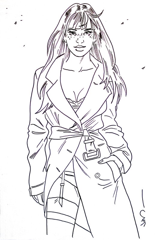 Marie by Jim - Original Illustration