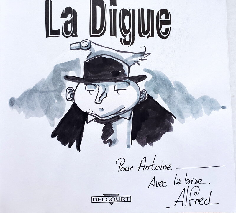 LA DIGUE by Alfred - Sketch