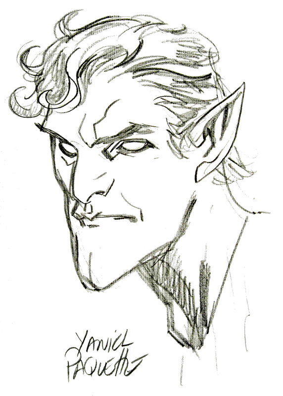 Diablo by Yanick Paquette - Sketch