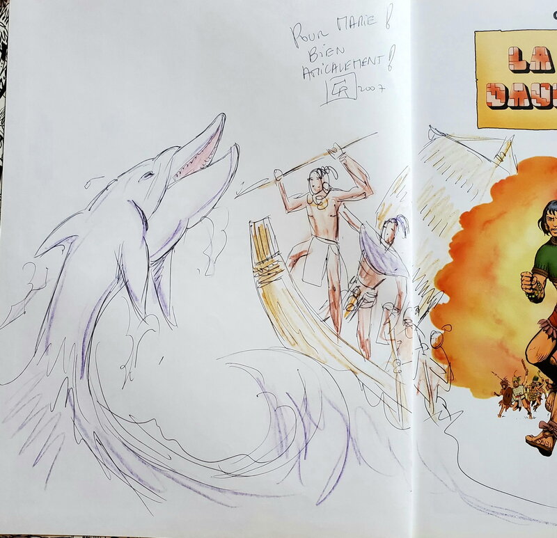 Georges Ramaïoli, MAYAS  T1 LA TRUBU DU DAUPHIN BLANC - Sketch