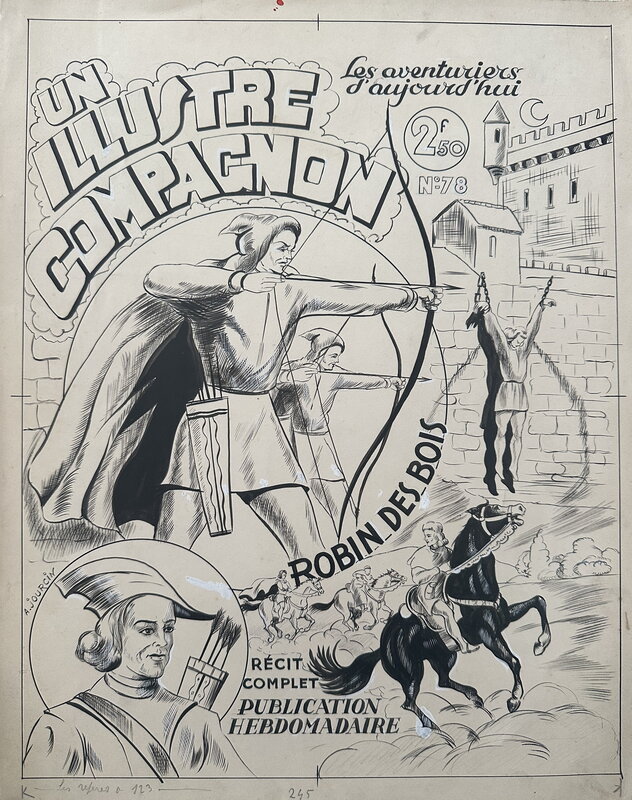 André Jourcin, Couverture 