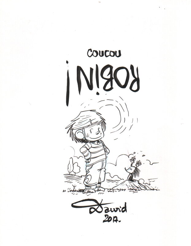 Dessus Dessous par Dawid - Dédicace