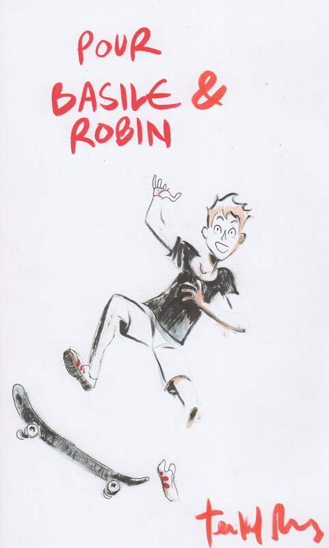 Terkel Risbjerg, Dix minutes a perdre - Sketch