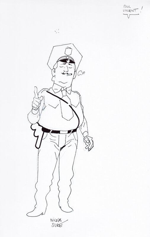 Detective par Nicolas Sure - Dédicace