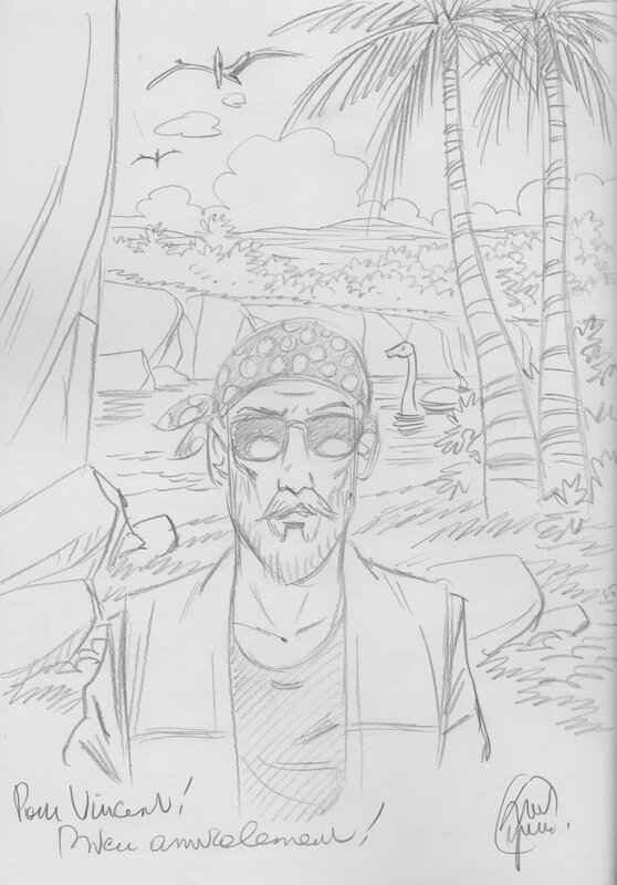 Eden par André Taymans - Dédicace