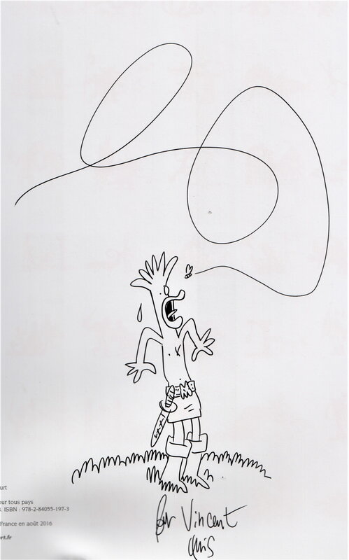 Donjon par Lewis Trondheim - Dédicace