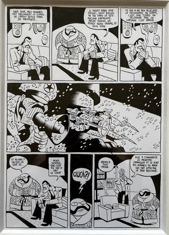 Brüno - Inner City Blues - Planche originale