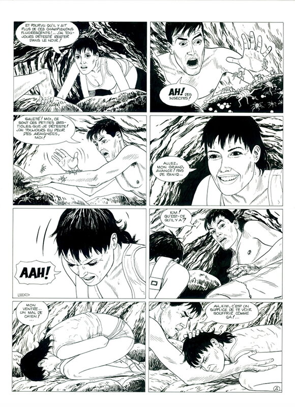 En vente - Betelgeuse par Leo - Planche originale