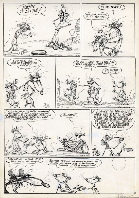 For sale - Ptiluc – Pacush Blues T3 – planche 15 - Comic Strip
