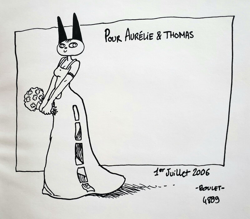 Boulet, DONJON-ZENITH   T5 UN MARIAGE A PART - Sketch
