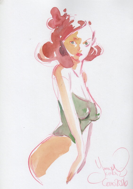 Interlude par Yannick Corboz - Illustration originale