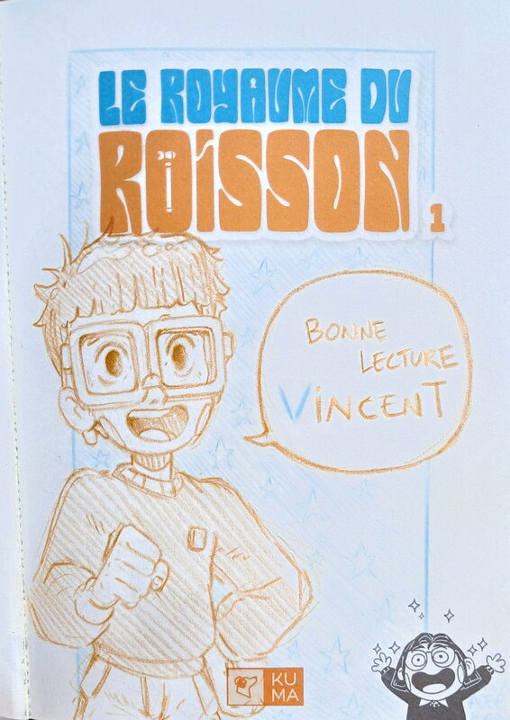 Miki par Alexandre Blain - Dédicace