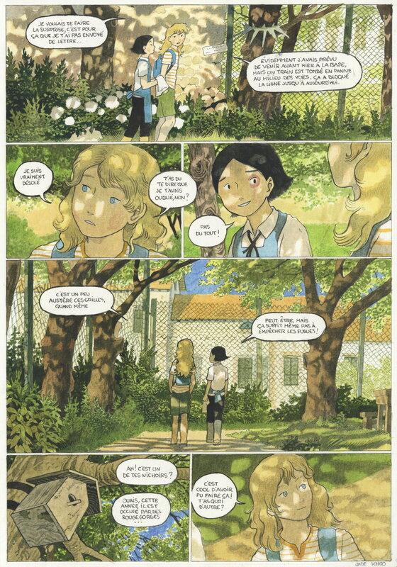 Khoo, Terre ou Lune, tome 1, planche n°55, 2026. - Planche originale