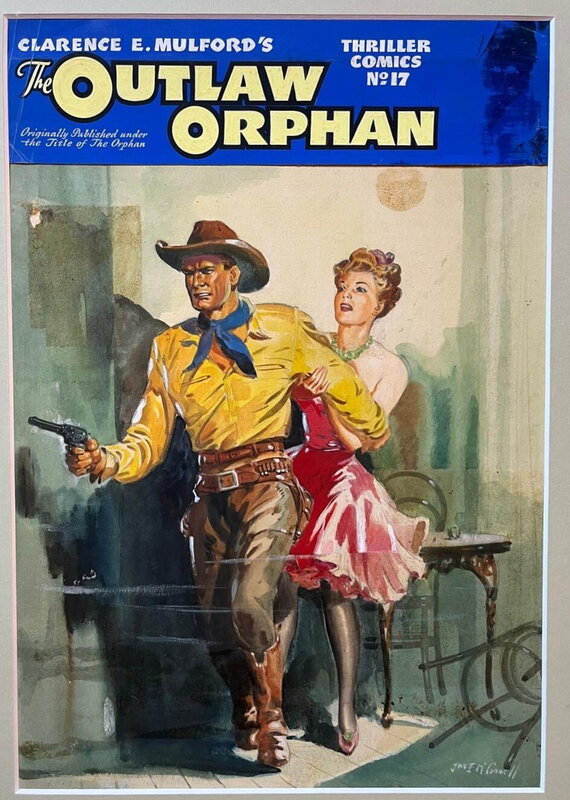 James Edwin McConnell, Thriller Comics number 17 - Couverture originale