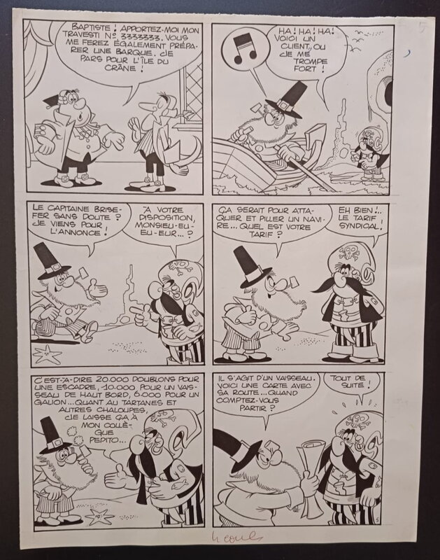 En vente - Pepito par Guido Scala - Planche originale