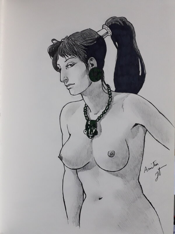 Femme par Jeronaton - Dédicace