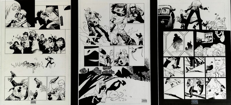 100 Bullets par Eduardo Risso, Brian Azzarello - Planche originale