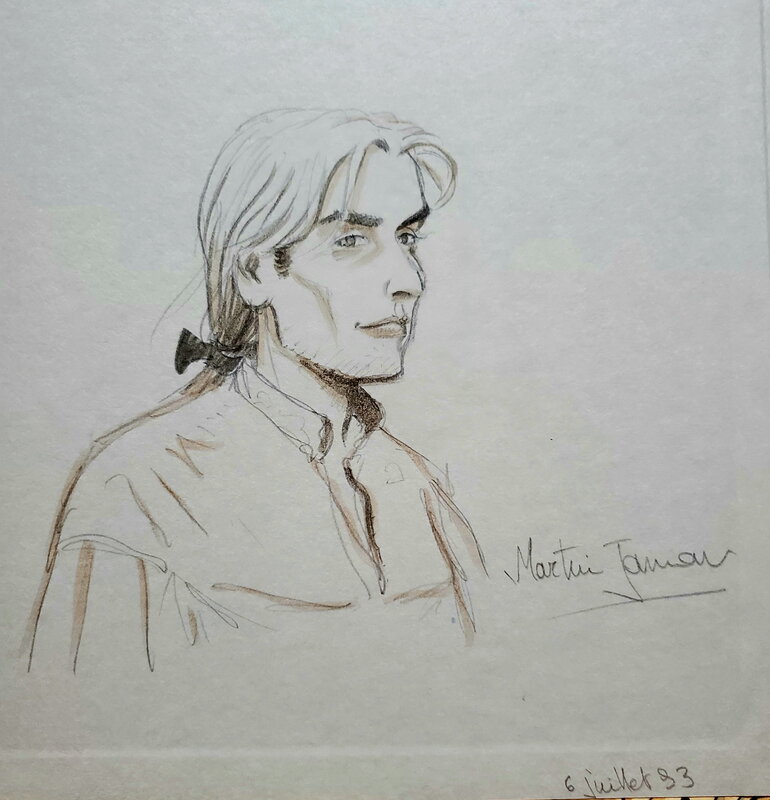 LA LETTRE DE FEU by Martin Jamar, Yves Charlier - Sketch