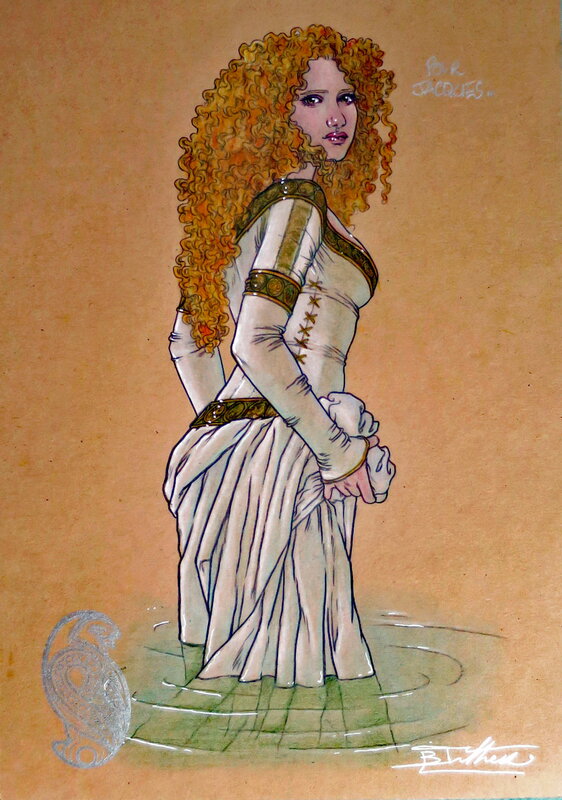 Oriane by Béatrice Tillier - Original Illustration