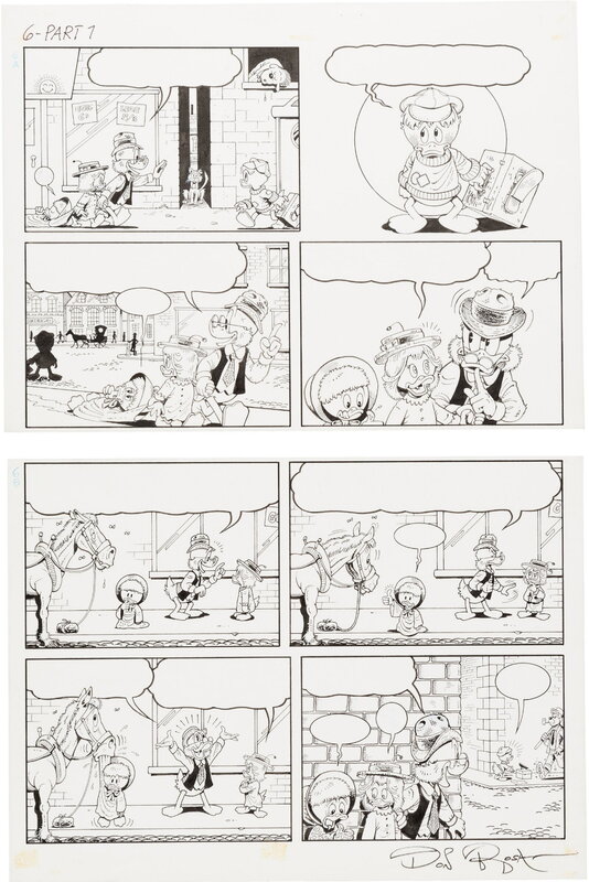 Don Rosa - Scrooge McDuck - 1992 - The Last of the Clan McDuck - Page 6 - Planche originale