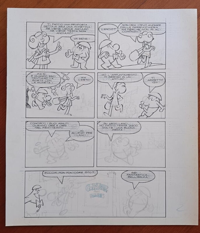 For sale - Pon Pon by Luciano Bottaro - Comic Strip