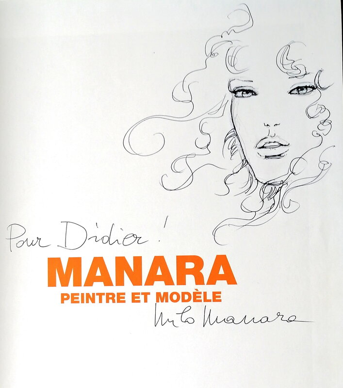 Miele par Milo Manara - Dédicace