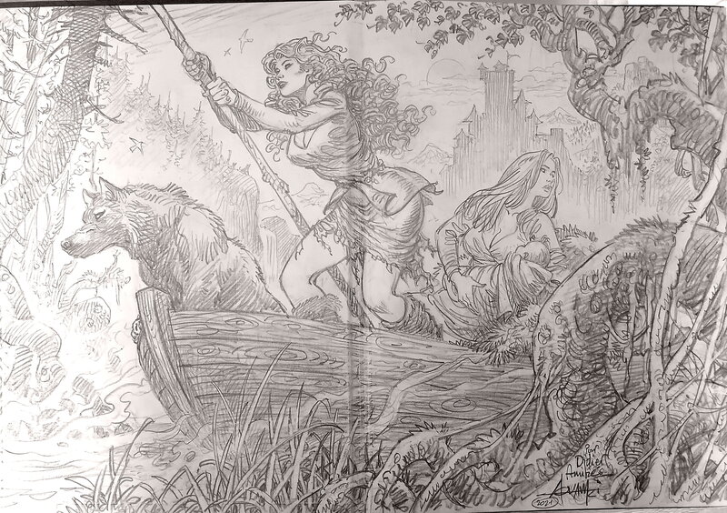 Mohamed Aouamri, Illustration Mortepierre - Sketch