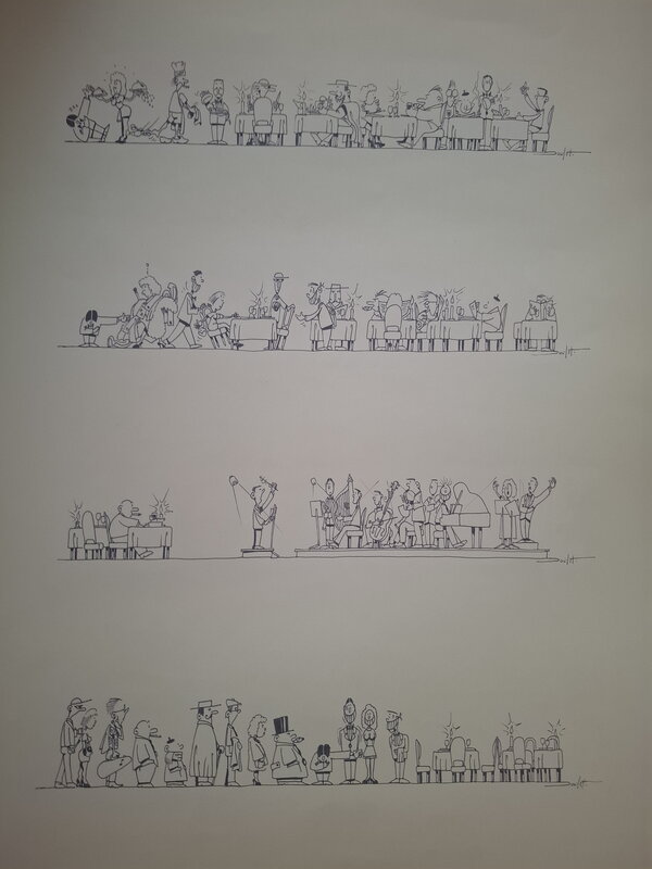 Planche par Boulet - Planche originale