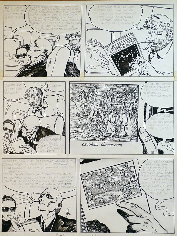 En vente - Milo Manara, Candide Camera pl.32 - Planche originale