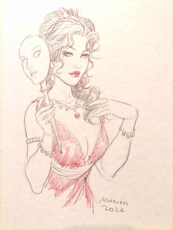 Mejaï by Enrico Marini - Sketch
