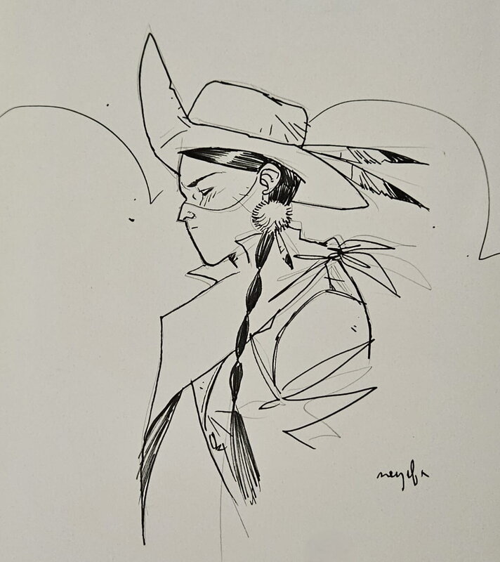 Neyef, Hoka Hey - Tirage Editions I - Sketch