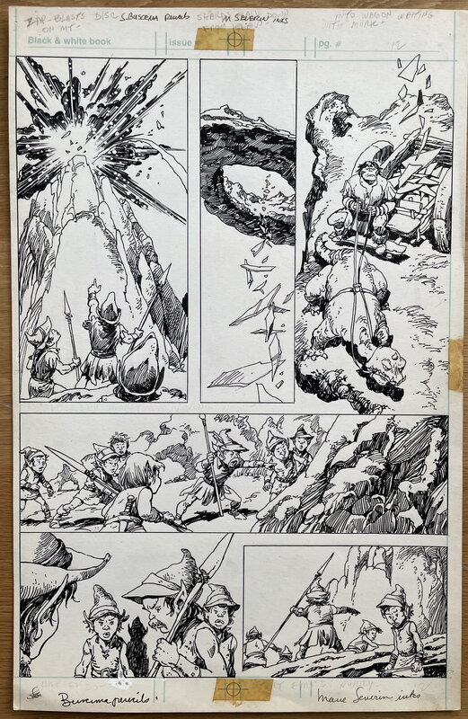 For sale - John Buscema, Severin Marie, John Buscema - Weirworld page - Comic Strip