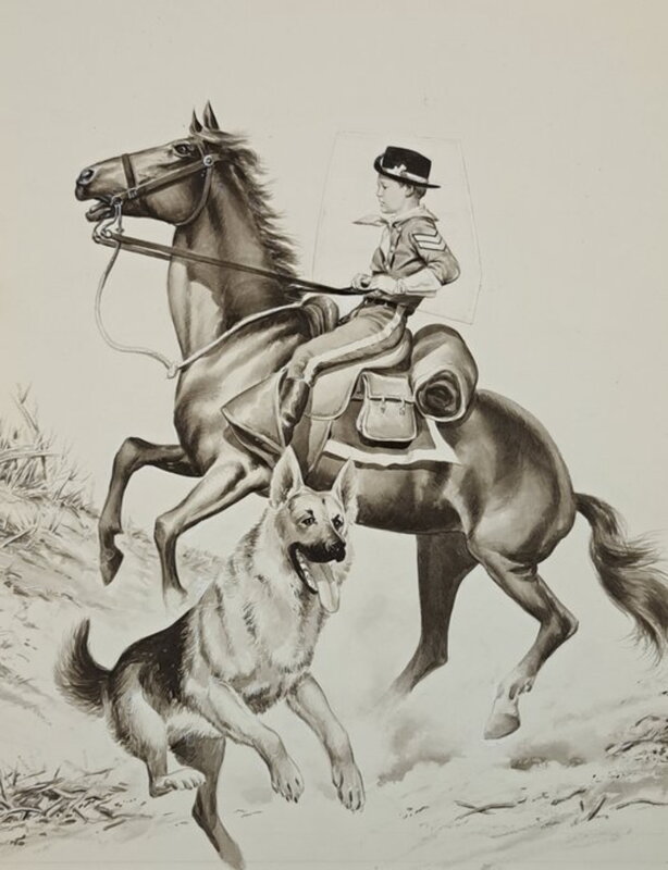 Carlo Marcello, Rintintin couverture - Couverture originale