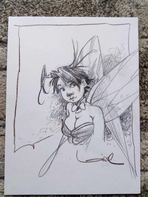 For sale - Clochette / régis loisel - Original Illustration