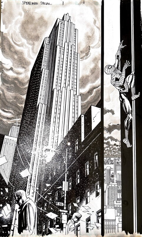 ASM #700.1 p3 par Klaus Janson, David Morrel, Steve Buccellatto - Planche originale