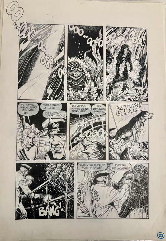 César Spadari, “ The Phantom “:The Crocco Gang. - Comic Strip