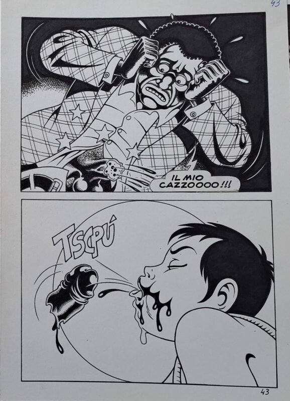 Tavola originale par Magnus - Planche originale