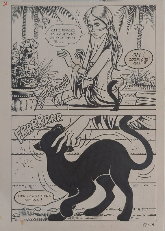 Tavola originale par Magnus - Planche originale