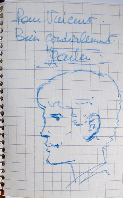 Alix par Jacques Martin - Dédicace