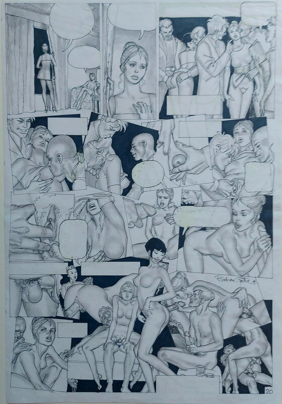 Tavola originale by von Ghota Erich - Comic Strip