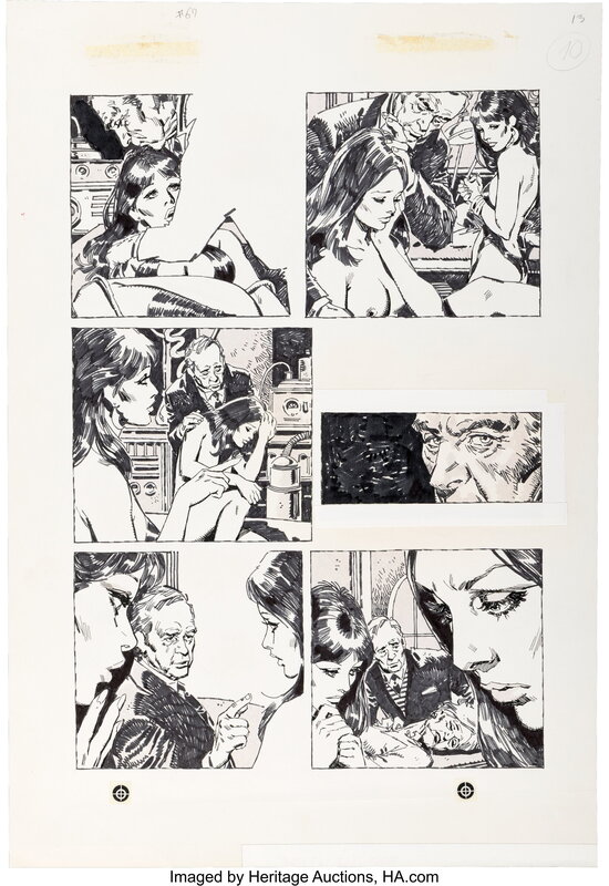 González Pepe, Tavola originale Vampirella - Comic Strip