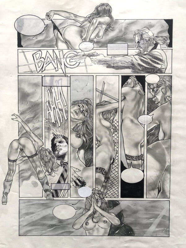 Tavola originale by Marco Turini - Comic Strip