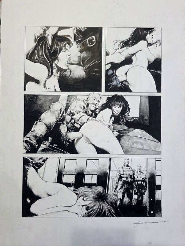 Tavola originale by Corrado Roi - Comic Strip