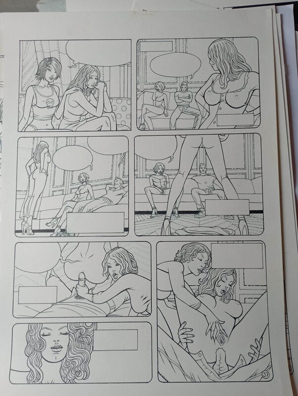 Tavola originale par Alessandro Scacchia - Planche originale