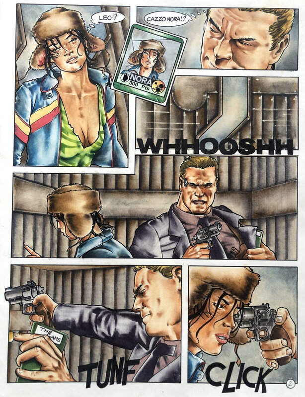 Tavola originale by Stefano Mazzotti - Comic Strip