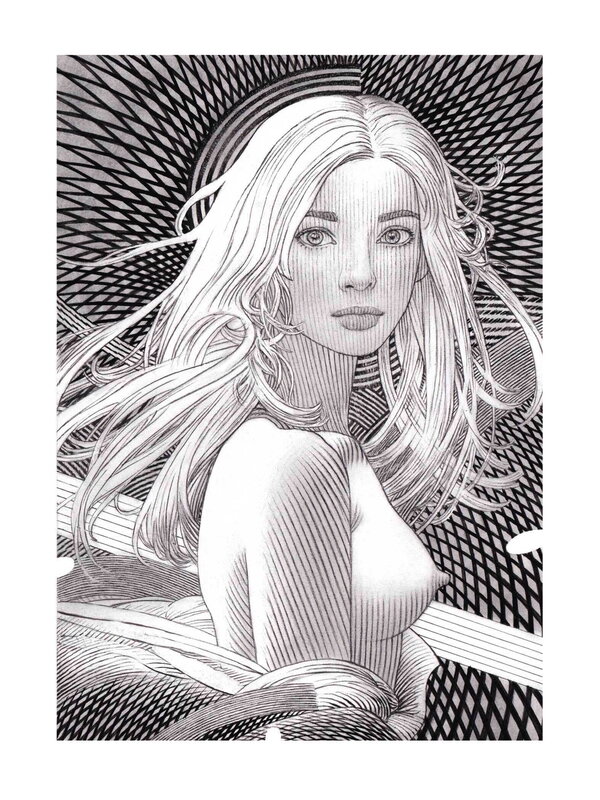En vente - Hypnose par Andréi Arinouchkine - Illustration originale