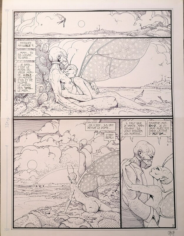 Caza, Les Ailes des Autres, planche 5 - Comic Strip